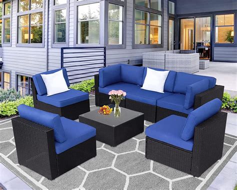 Ide·o Patio Furniture Sets Backyard Furniture Patio Conversation Sets Wicker Patio Furniture