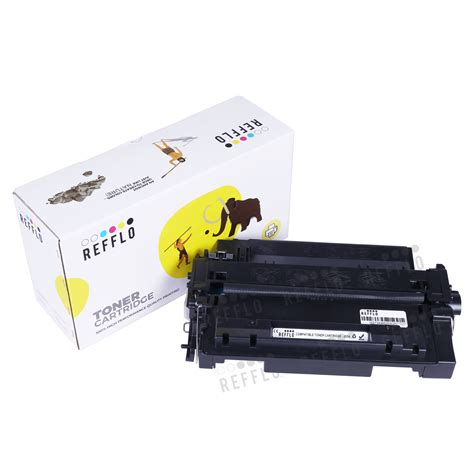 Refflo High Performance Compatible Laser Toner Cartridge For Use As 55a C324 Hp Laserjet P3015