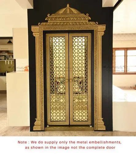 Pooja Room Door Designs Pooja Room Door With Bell Accessories