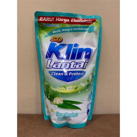 Jual So Klin Lantai Eucalyptus Mint 700 Ml Shopee Indonesia