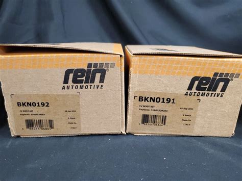 Rein Cv Joint Boot Kit For Bmw X Bkn Bkn L R Set New