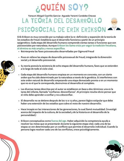 Las Etapas De Desarrollo Psicosocial De Erik Erikson C Mo Hot Sex Picture