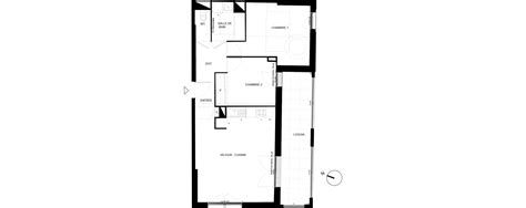 Plan Appartement T De M Neuf Chamb Ry R Sidence Les Sheds