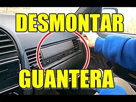 Cómo desmontar la guantera en un coche YouTube