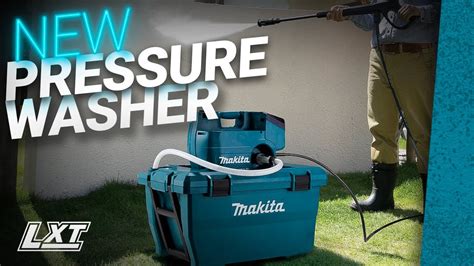 High Powered Pressure Washing Makita Lxt High Pressure Washer Dhw080z Youtube