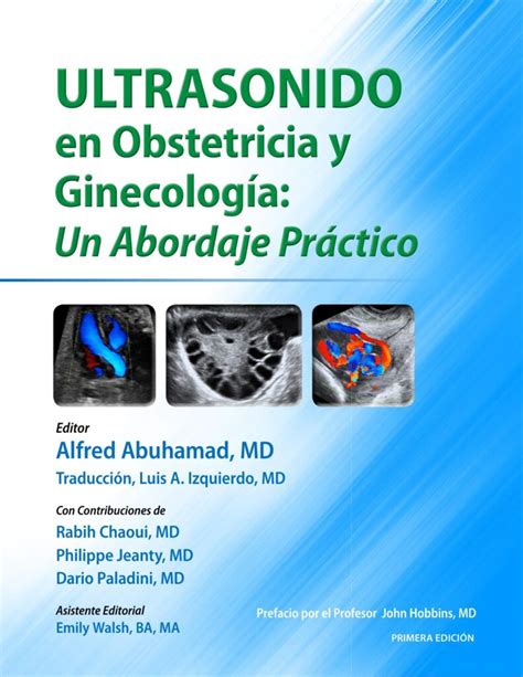 Ultrasonido En Obstetricia Y Ginecolog A Un Abordaje Pr Ctico Rinc N