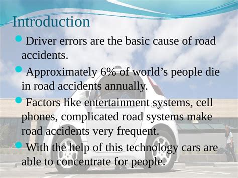 Driverless Cars: A Technological Revolution in the Automobile Industry