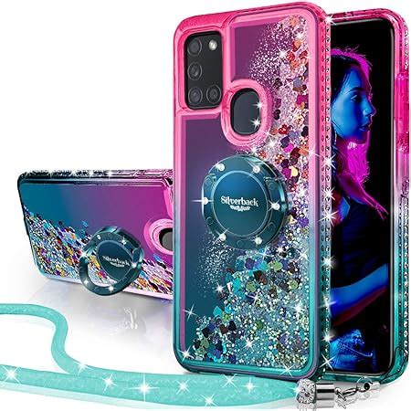 Miss Arts Coque Pour Samsung Galaxy A S Fille Silicone Paillette