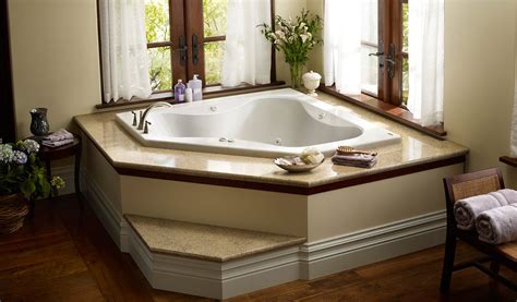 Primo® Corner Bath Corner Jacuzzi Tub Corner Bath Dream Bathrooms