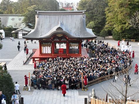 自然と共に生きる会ｰ自然観察 鶴岡八幡宮（初詣）