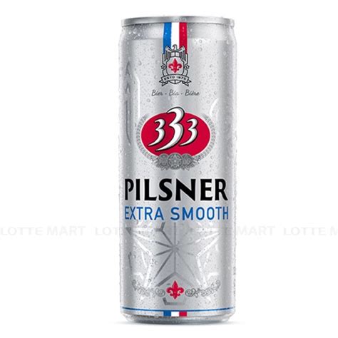 Bia 333 Pilsner Extra Smooth 4 3 ABV Lon 330ml