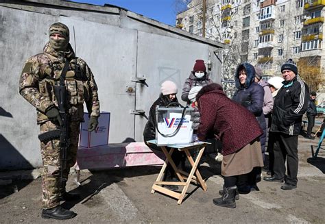 Wie läuft Russland Wahl in den besetzten Gebieten und der Krim ab