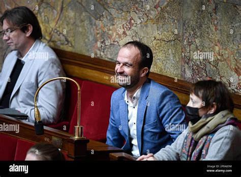 Manuel Bompard Lfi La France Insoumise Nupes During A Session Of