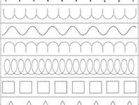 Ideas De L Neas Punteadas Ejercicios De Escritura Caligrafia Para