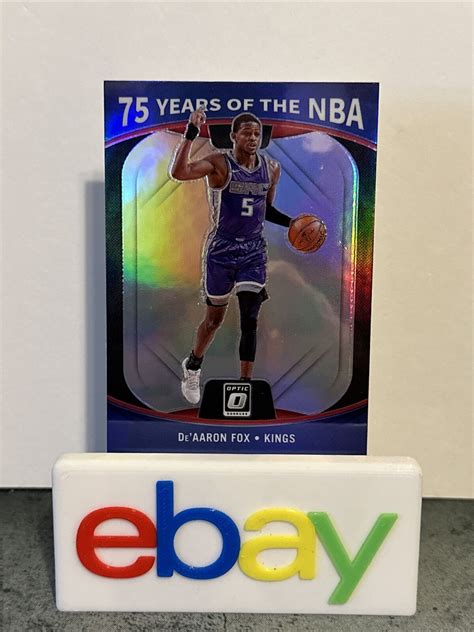 2021 22 Donruss Optic Basketball DeAaron Fox 33 75 Years Of The NBA