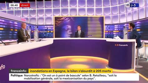 Le 8h30 franceinfo de Stéphane Vojetta Vidéo Dailymotion