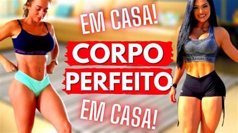 18 Exercícios Para Treinar O Corpo Todo Em Casa Treino Rápido Para Definir O Corpo Em Casa