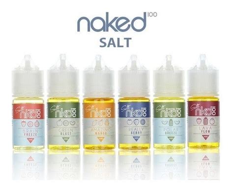 Naked Nicsalt Original Consultar Os Sabores Mercado Livre