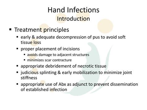 PPT - Hand Infections PowerPoint Presentation - ID:3753697