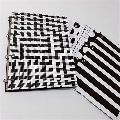 Caderno Argolado Somente Capa Capas Cole O Black White