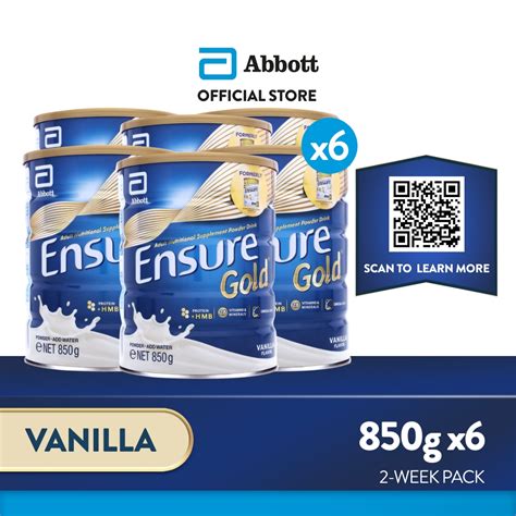 Ensure Gold Hmb Vanilla G For Adult Nutrition Bundle Of Lazada Ph