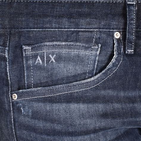 Armani Exchange J16 Straight Fit Jeans Blue Mainline Menswear