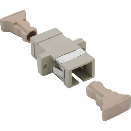 Adaptor Fibra Optica Sc Simplex Multimode Gri