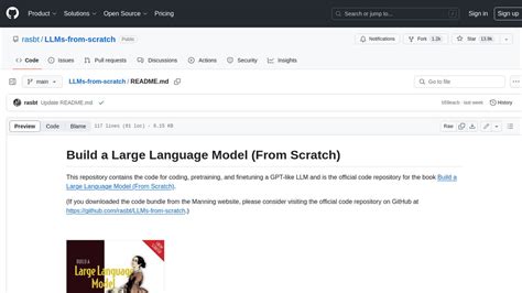 Github Llms From Scratch Features Alternatives Toolerific