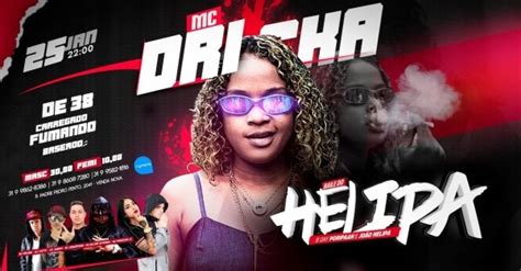 Baile Do Helipa Mc Dricka Em Belo Horizonte Sympla