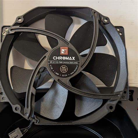 Noctua NF A15 HS PWM Chromax Black Swap Case Heatsink Upgrade Fans