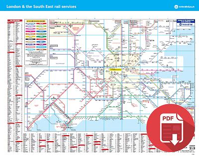 South Eastern Trains Map Pdf