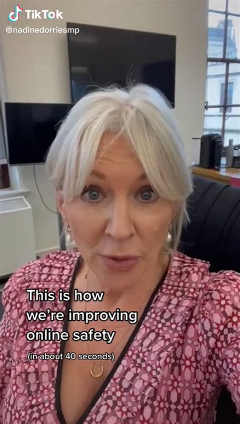 Nadine Dorries Uses Tiktok Rap To Explain Online Safety Bill Bradford