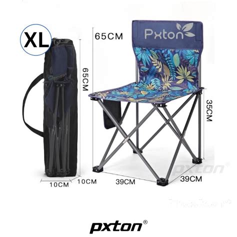 Jual PXTON Kursi Lipat Camping Outdoor Portable Kursi Gunung Bangku