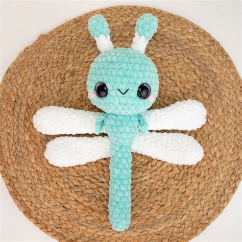 Plush Dania The Dragonfly Amigurumi Pattern Amigurumi