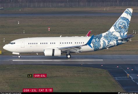 ner bbj  boeing  cjwl bbj photo  jost gruchel id