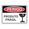 Placa Perigo Produto Fr Gil Cm Ps Mm Sinalplast Placas De