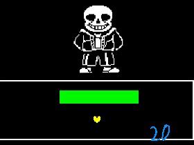 Sans Fight IMPOSSIBLE SANS FIGHT. Unfare battle simulator by John 1 1 | Tynker