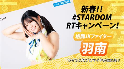 スターダム Stardom On Twitter 🎍 🎍 新春 Stardom Rtキャンペーン 🎍 🎍 🐴129 群馬・前橋 🏯2