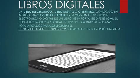 Reclamaci N Esp Ritu Aproximaci N Caracteristicas Del Libro Electronico