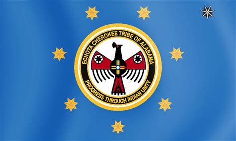 Echota Cherokee Tribe of Alabama Flag - TME