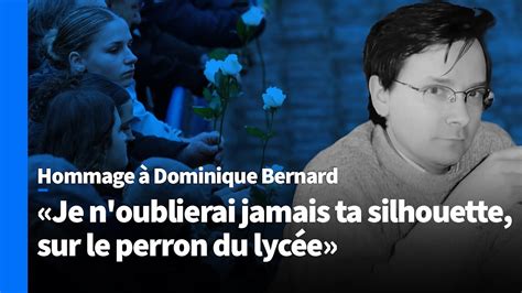 Les émouvantes funérailles de Dominique Bernard assassiné par un