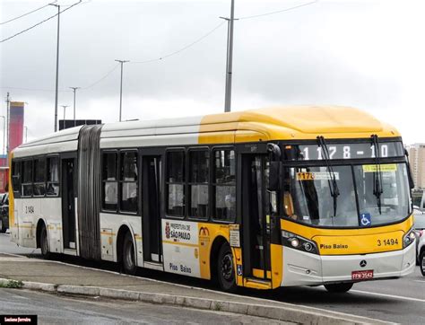 Caio Millennium Brt Articulado Essbus Empresas Da Cidade De S O Paulo