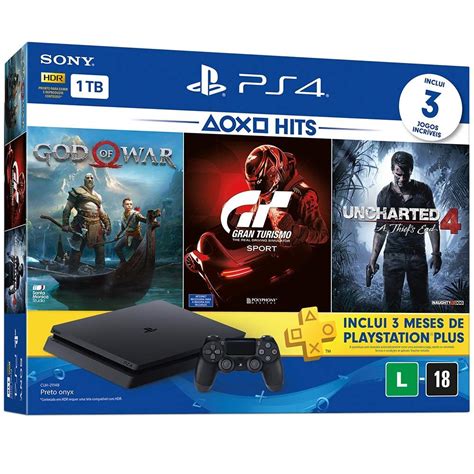 Console Playstation Slim Tb Hits Bundle V Em Promo O No Oferta