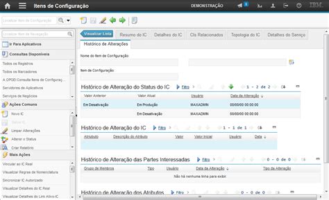 Tutorial Govi Controle Alterar o Status do Item de Configuração