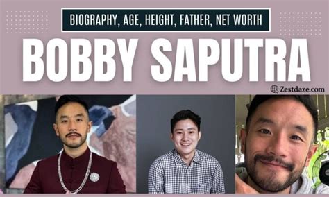 Bobby Saputra Biography Age Height Father Net Worth