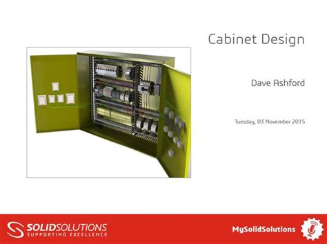 Solidworks Electrical Cabinet Design