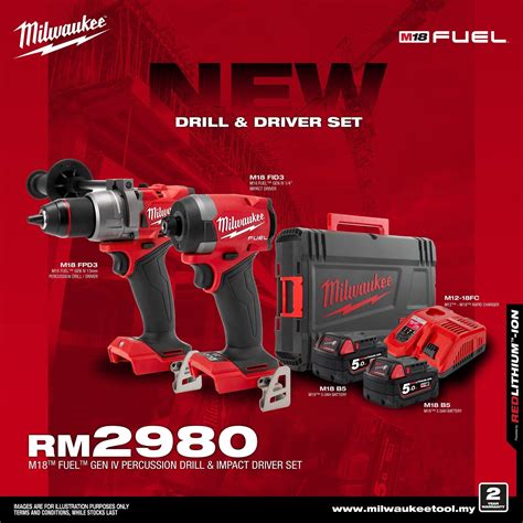 Milwaukee M Percussion Drill Gen Iv M Impact Driver Gen Iv