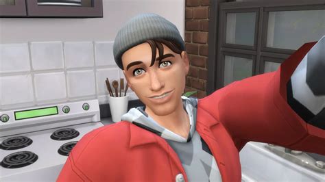 New TS4 High School Year Liam Beckett Handsome Brace And Wolfgang