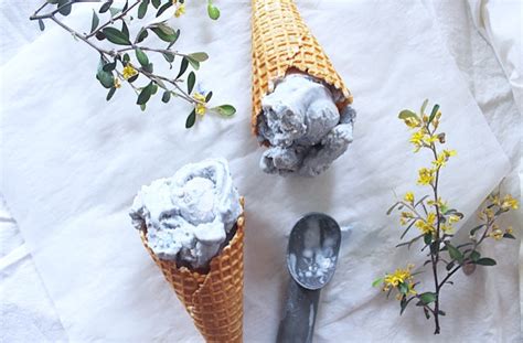 Blue Honey And Coconut Ice Cream Recipe By Kirsten Bridge Be Vibrant