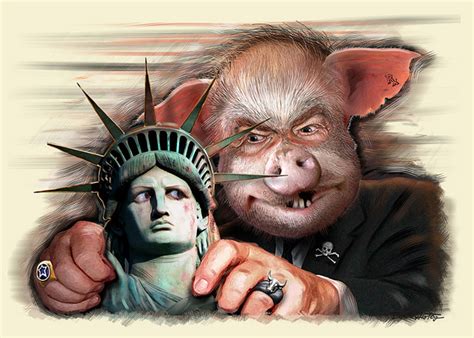 donkeyhotey caricatures  cartoons